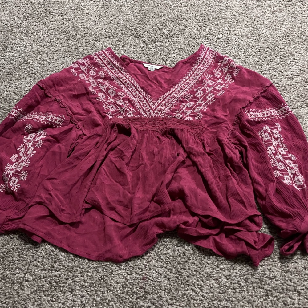 Magenta shirt